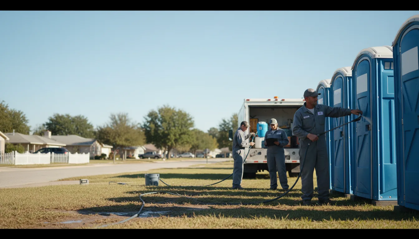 Long-Term Portable Toilet Rental in Delong, IN near me